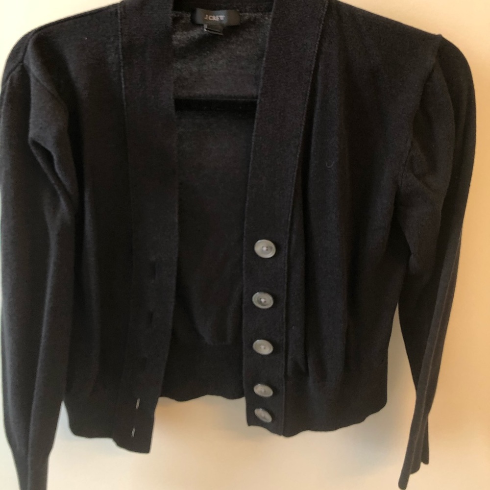 J CREW Black Sweater